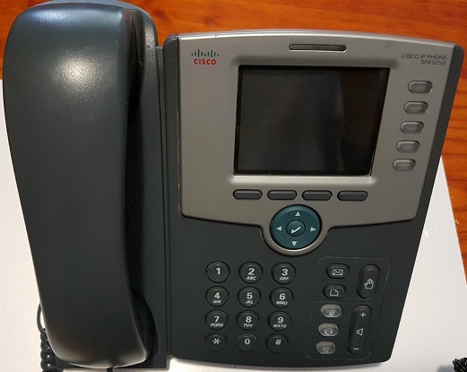 cisco spa525g 5 line ip phone with color display